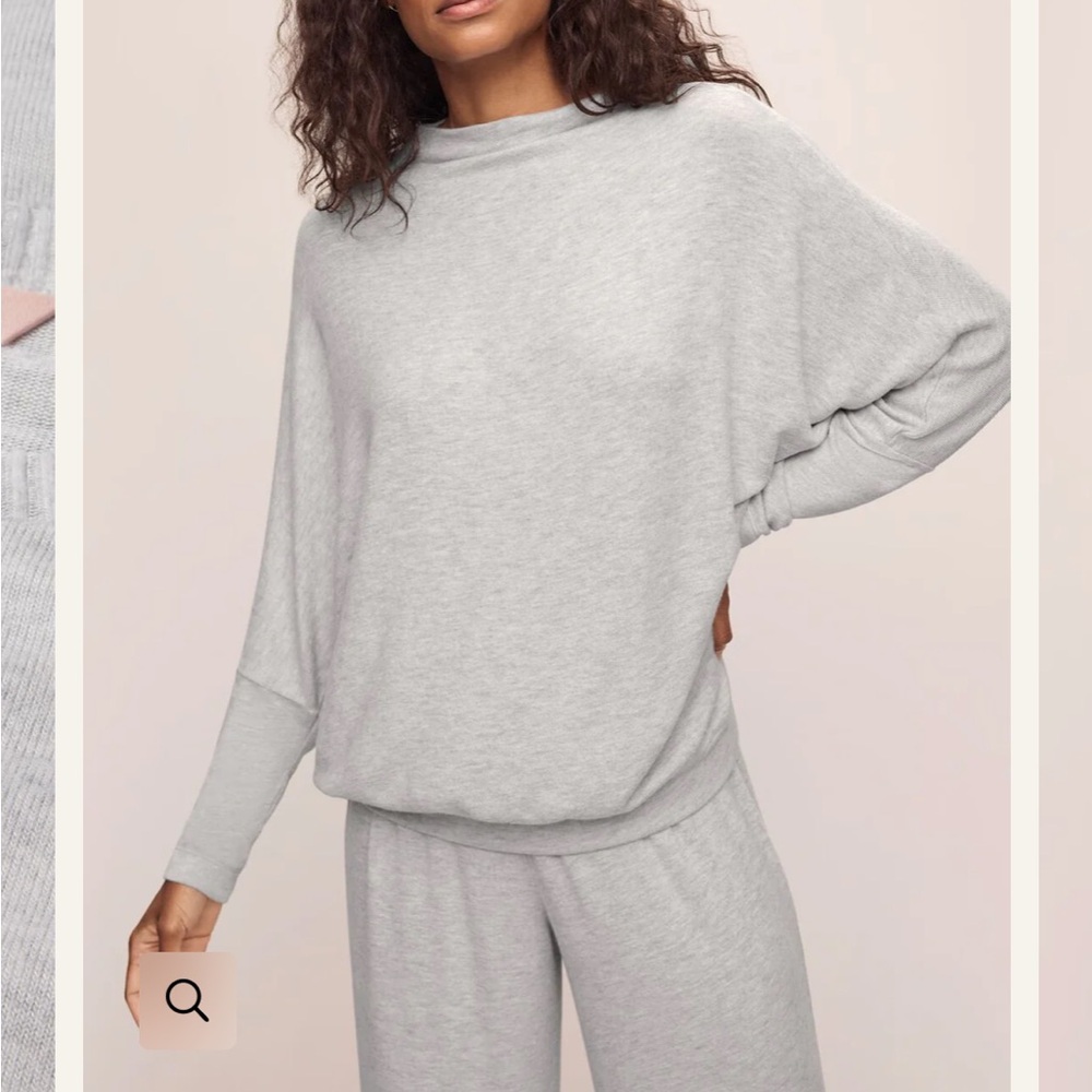 Eberjey cozy time mock neck pullover